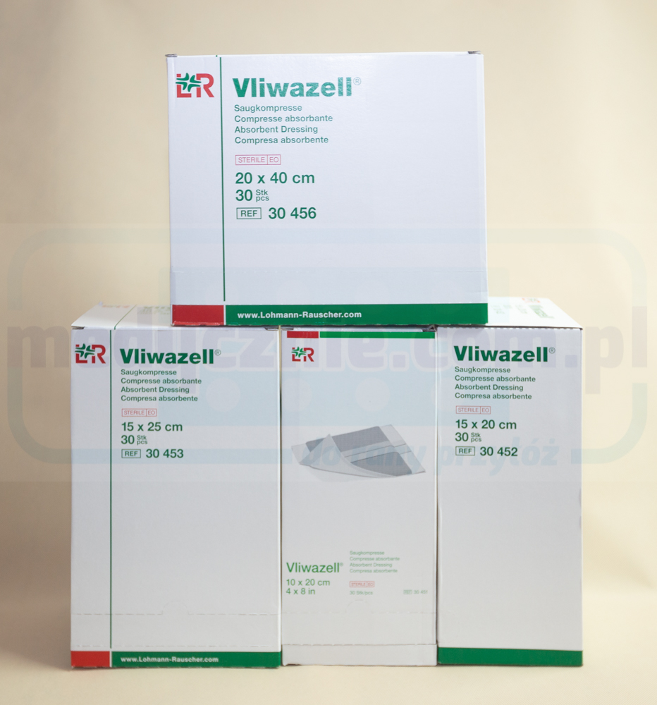 Vliwazell 15*20cm pansament absorbant steril 1pc